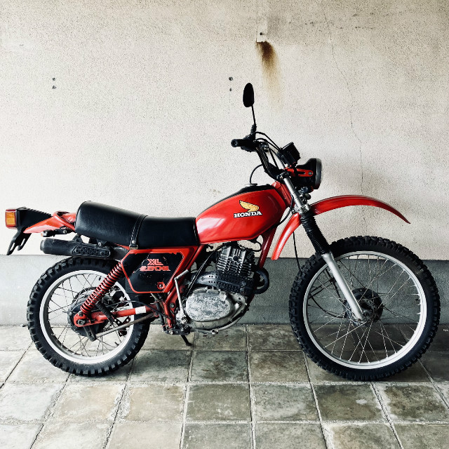 HONDA XL250S FINAL MODEL