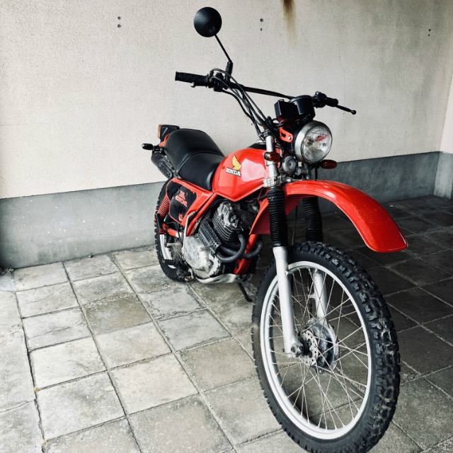 HONDA XL250S FINAL MODEL